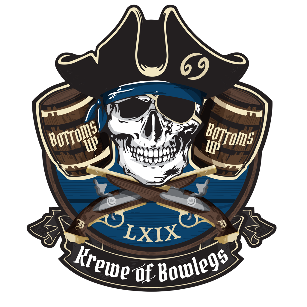 Krewe of Bowlegs 69 Logo